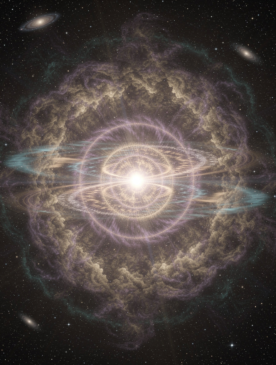 Supernova Birth Celestial Wall Art | Cosmic Canvas