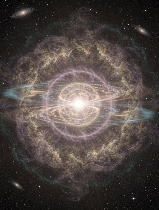 Supernova Birth Celestial Wall Art | Cosmic Canvas